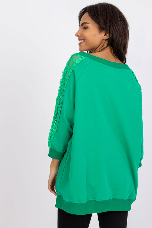 Zelená ležérní halenka Leja RUE PARIS