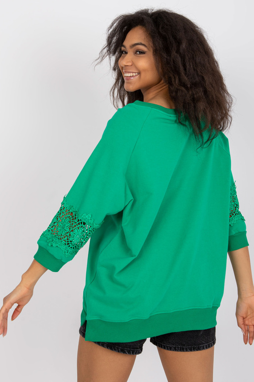 Zelená ležérní halenka Torino RUE PARIS