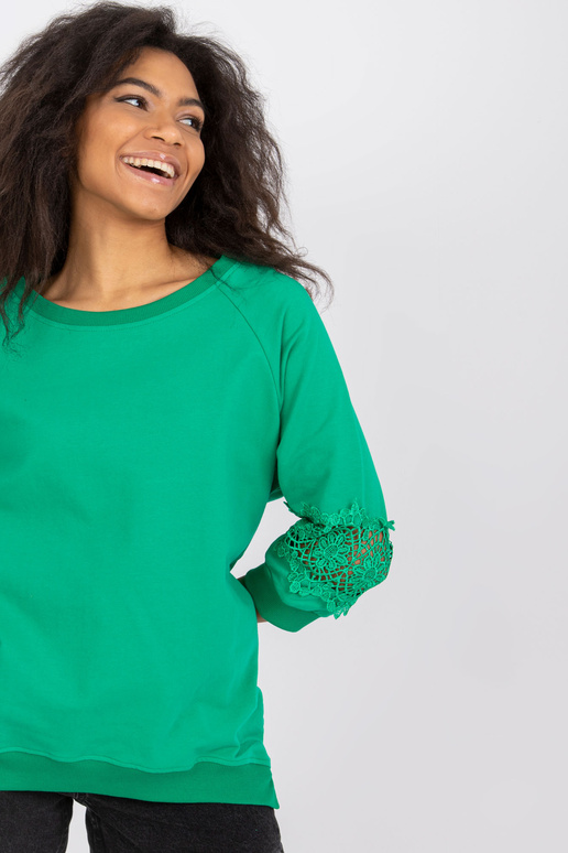 Zelená ležérní halenka Torino RUE PARIS