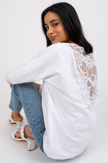 Bílá volná halenka Sylvie... 2