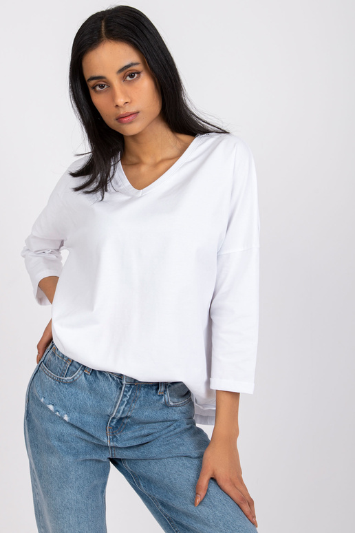 Bílá volná halenka Sylvie RUE PARIS