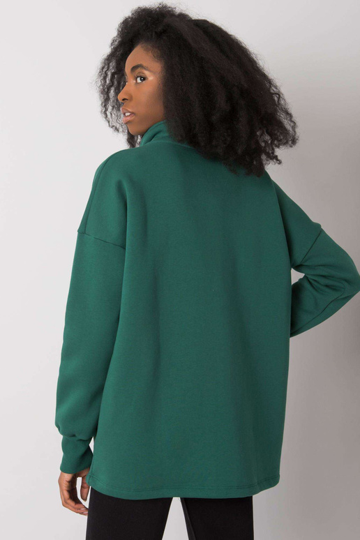 Tmavě zelená mikina Jasmine RUE PARIS