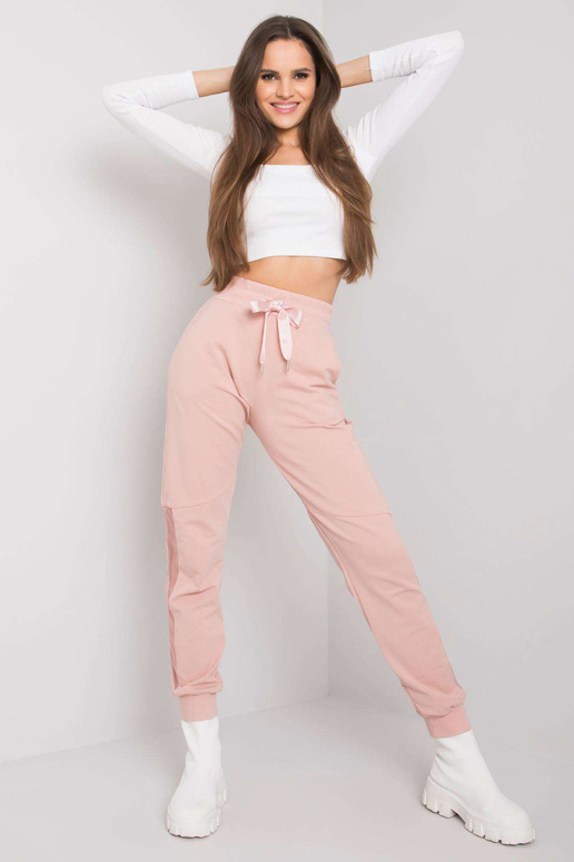 Susan Dirty Pink bavlněné tepláky