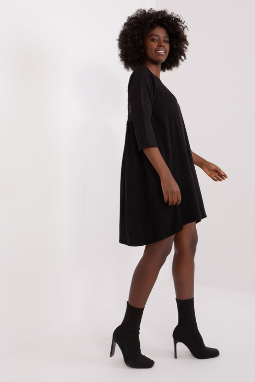 Dámské černé šaty s krajkou Jamelia...