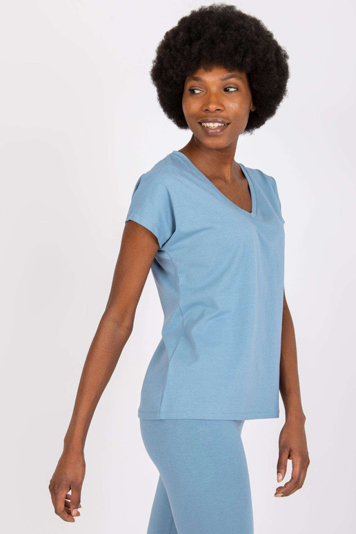 Špinavě modré tričko pro ženy Arlette