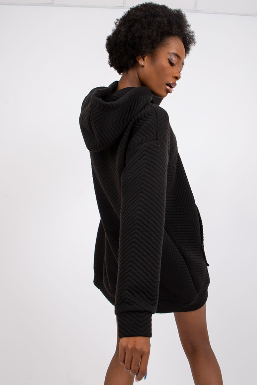 Černá klokaní mikina Atlanta RUE PARIS