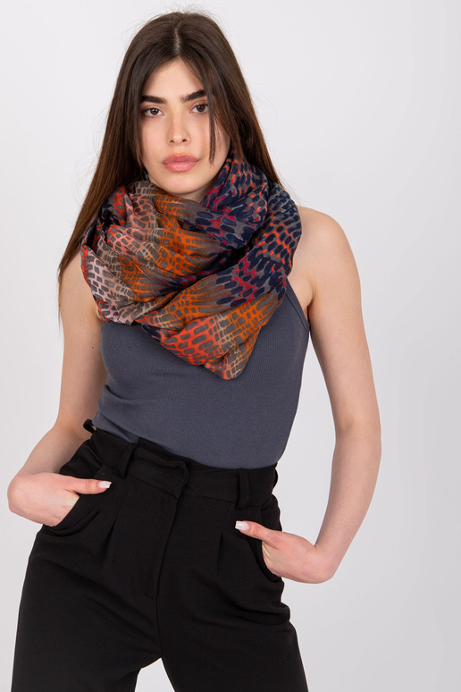 Námořnická modrá a oranžová dámská...