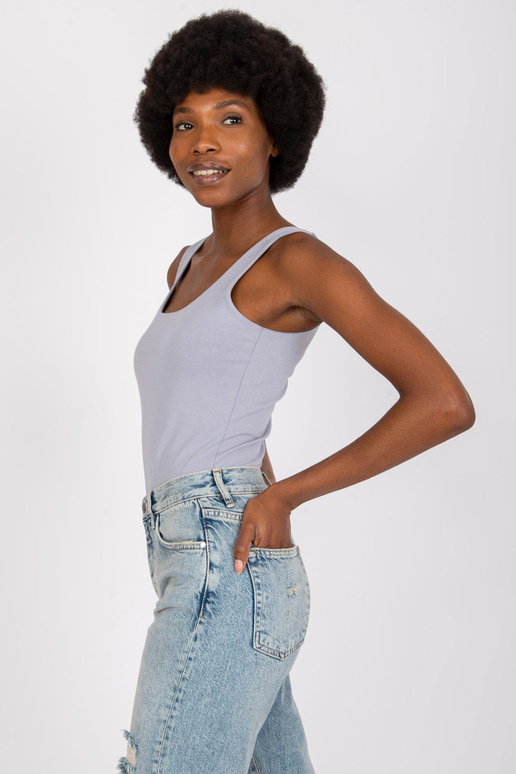 Noelle šedý hladký top