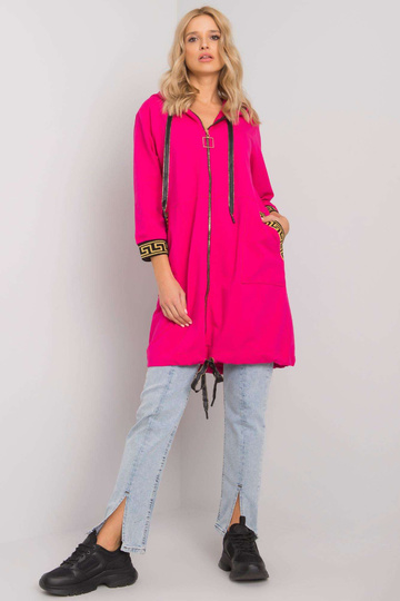 Fuchsiová dámská mikina s... 2