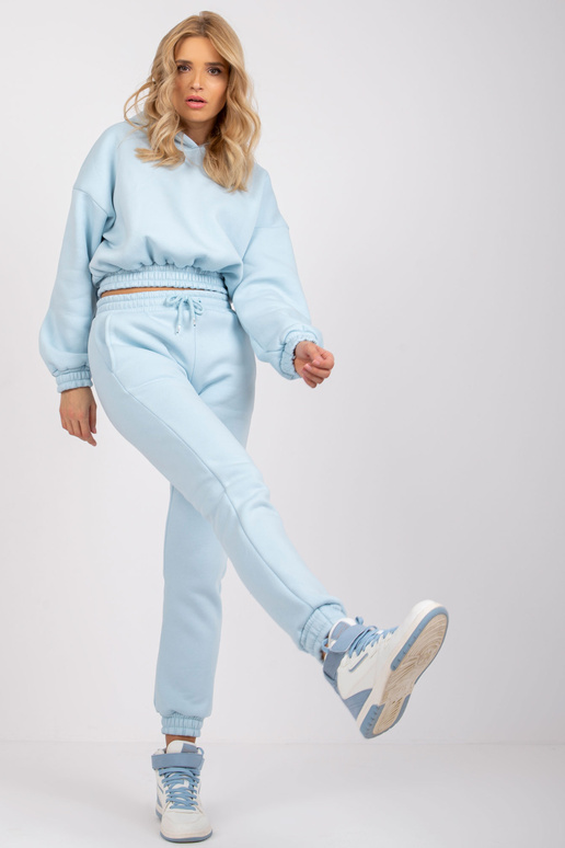 Světle modrá dvoudílná tepláková...