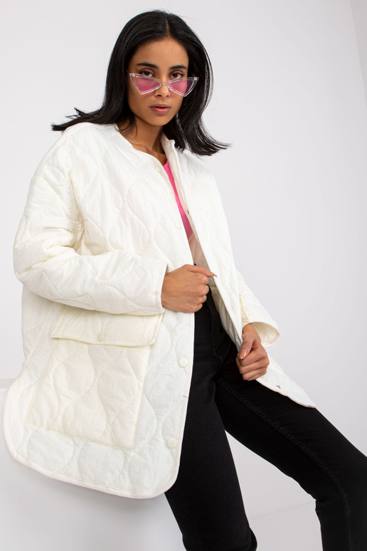 Ecru dámská jarní bunda Callie RUE PARIS Ecru dámská jarní bunda Callie RUE PARIS