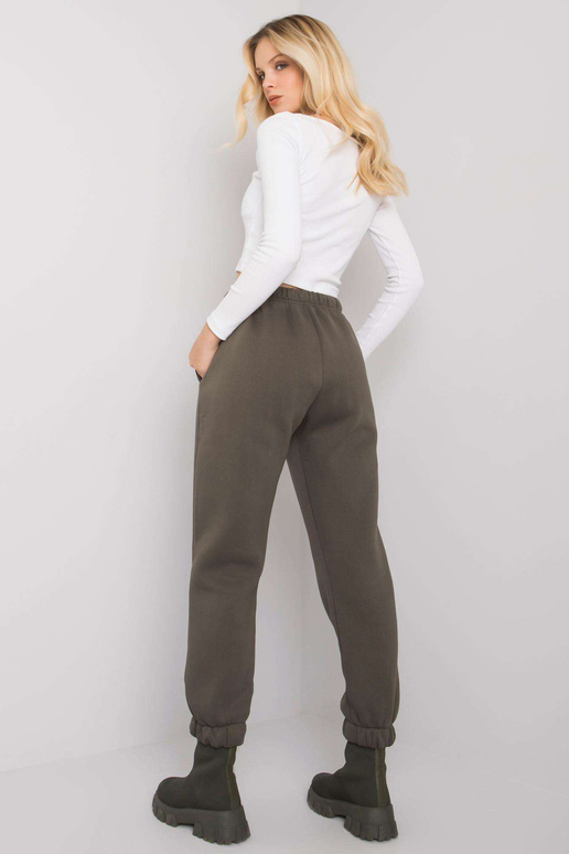 Khaki tepláky s nápisem Lily