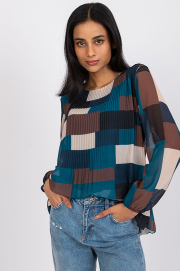 Námořní hnědá vzorovaná...