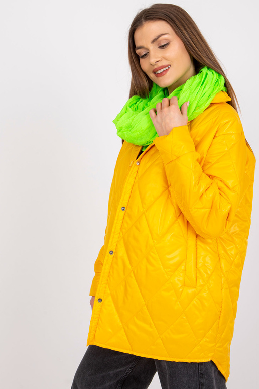 Fluo zelený viskózový šátek