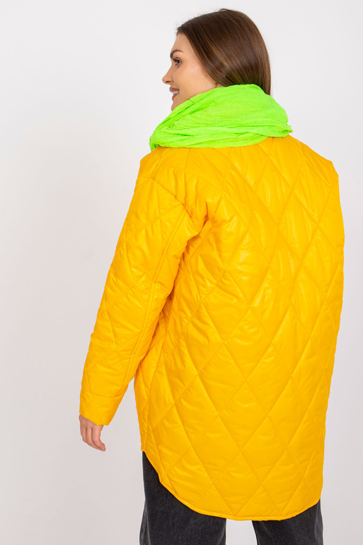 Fluo zelený viskózový šátek