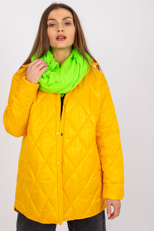 Fluo zelený viskózový šátek