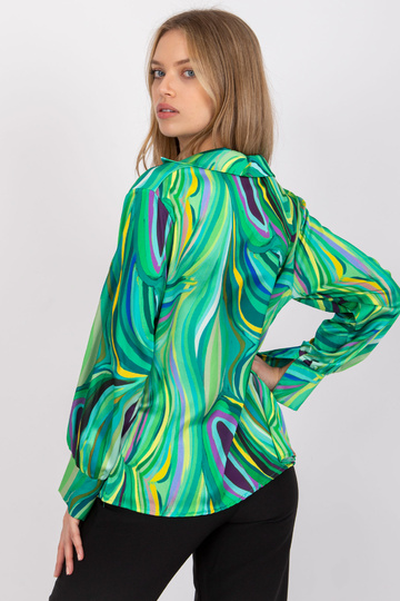 Zelená halenka s potiskem Diya 2