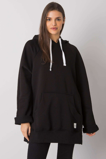 Černá klokaní mikina Arno...