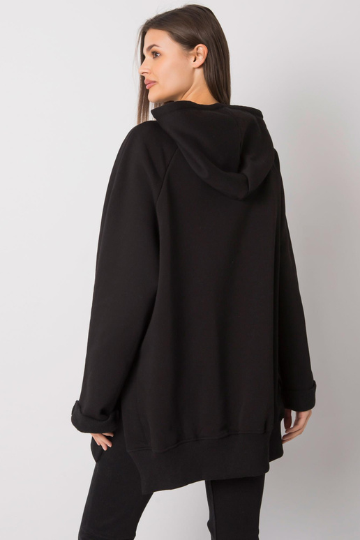 Černá klokaní mikina Arno RUE PARIS