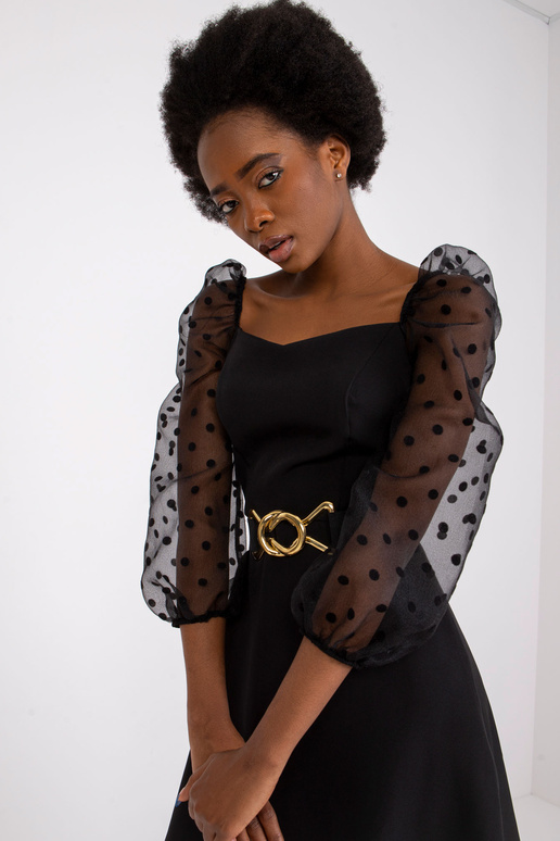 Černé elegantní šaty Segovia