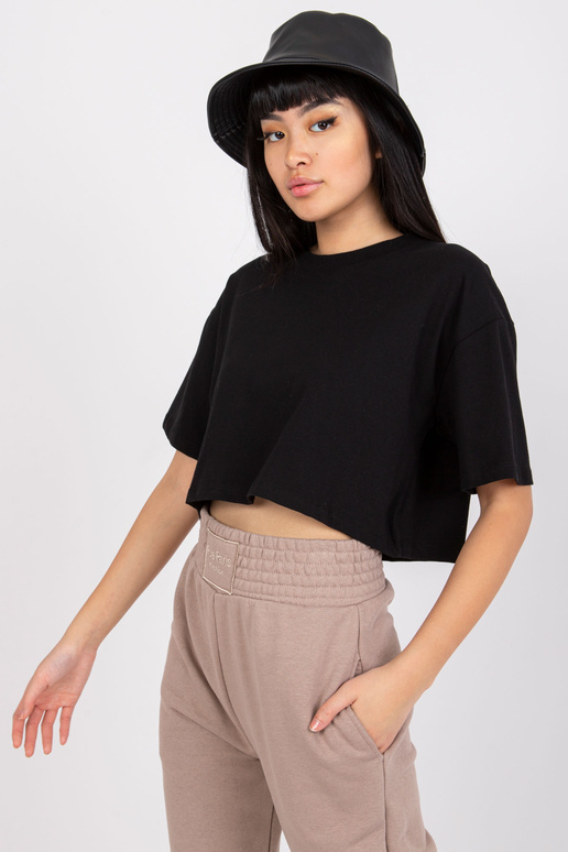 Černé krátké tričko Viola