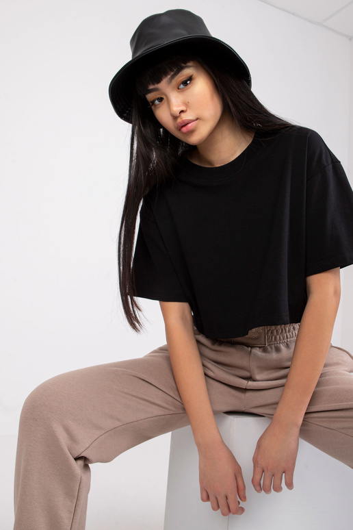 Černé krátké tričko Viola