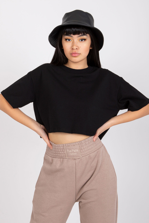 Černé krátké tričko Viola