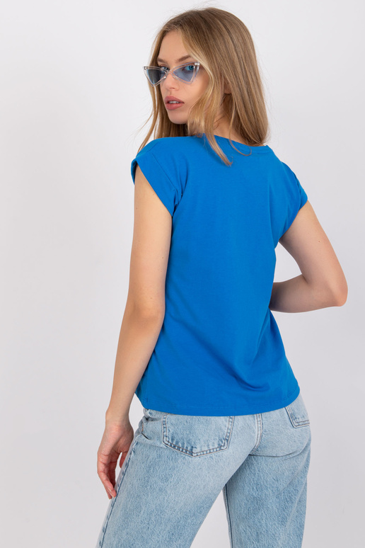 Tmavě modré tričko basic Atlanta RUE...