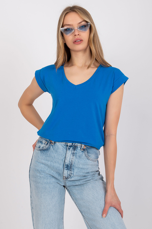 Tmavě modré tričko basic Atlanta RUE...