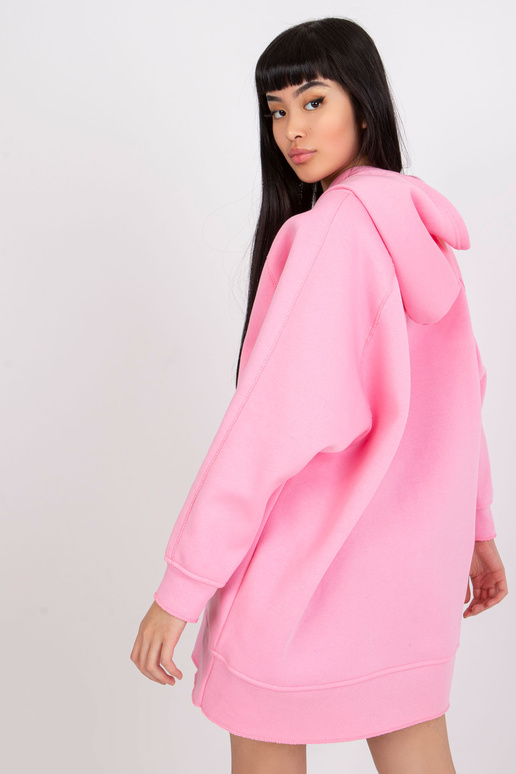 Růžová mikina Canberra Basic