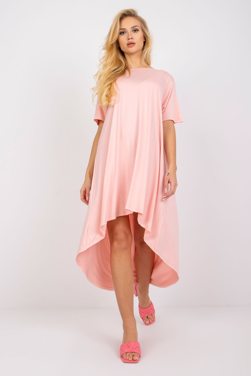 Bledě růžové šaty Casandra RUE PARIS