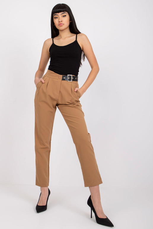 Camel dlouhé látkové kalhoty Brasilia