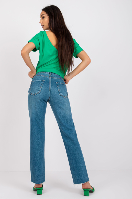 Modré rovné džíny pro ženy Sonia RUE...