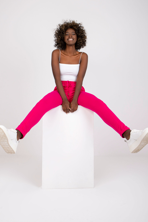 Základní fuchsiové kalhoty Přístupné