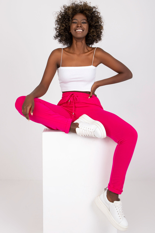 Základní fuchsiové kalhoty Přístupné