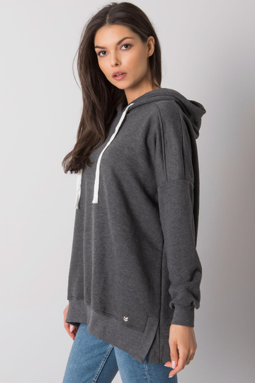 Tmavě šedá melanžová...