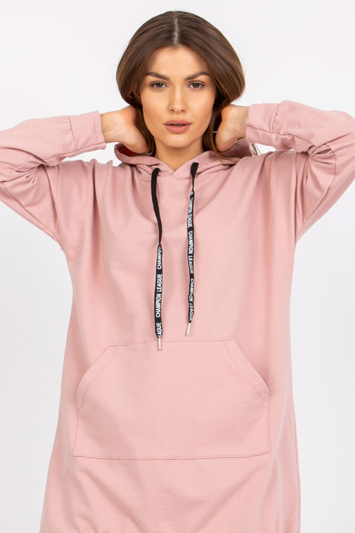 Špinavě růžová mikina pro ženy s...