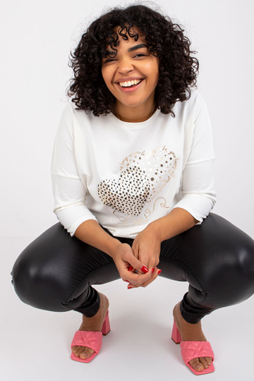 Ecru halenka plus velikosti... 2