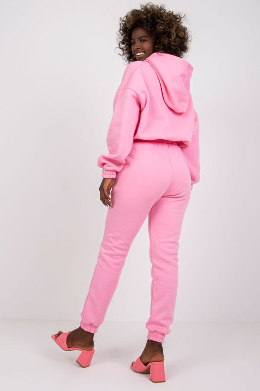 Růžová dvoudílná tepláková souprava...