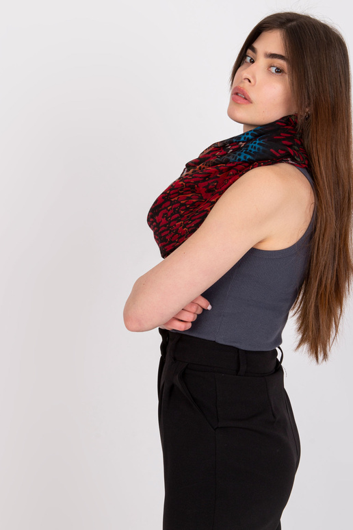 Vínově modrý dámský závěsný komín