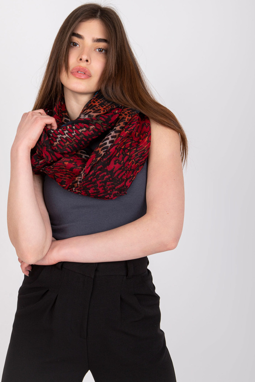 Vínově modrý dámský závěsný komín