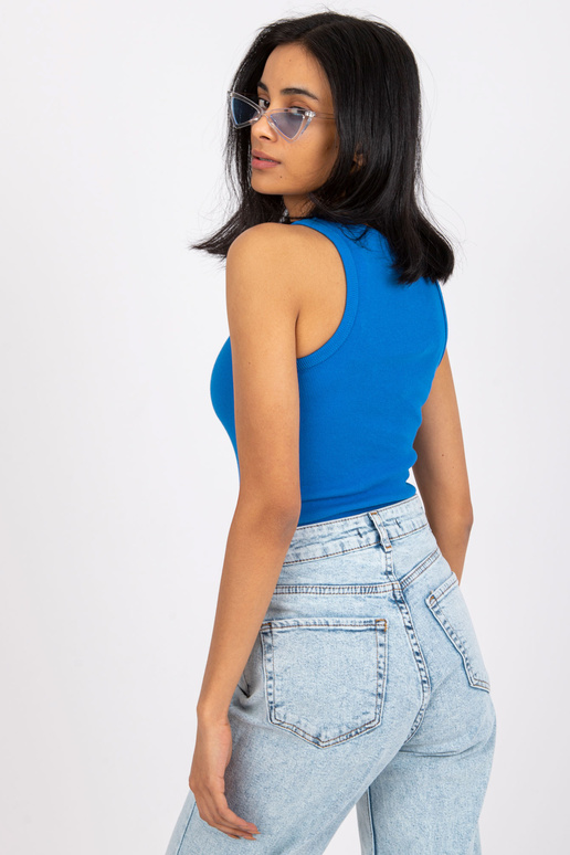 Eston RUE PARIS Bavlněný žebrovaný top