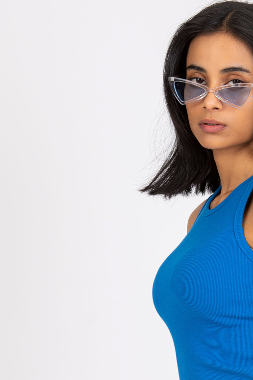 Eston RUE PARIS Bavlněný žebrovaný top