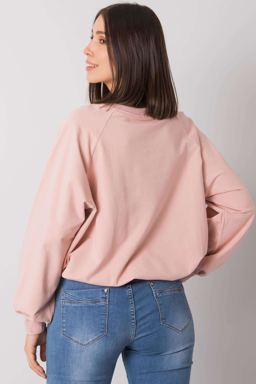 Mikina Hariette Dirty Pink Plus Size...