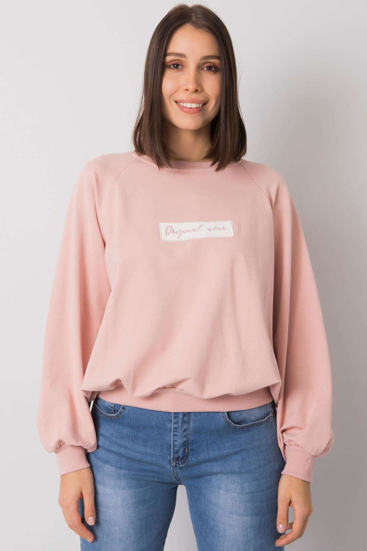 Mikina Hariette Dirty Pink Plus Size...