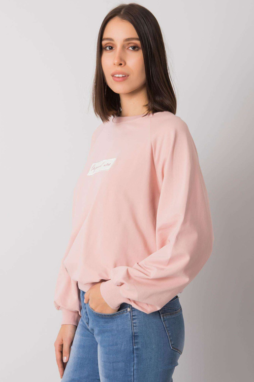 Mikina Hariette Dirty Pink Plus Size...