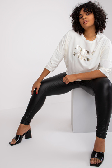 Ecru halenka z bavlny...