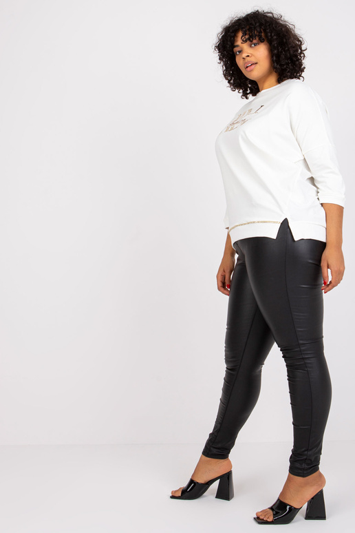 Ecru halenka z bavlny Cordelie plus...