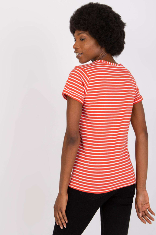 Oranžové dámské tričko z bavlny...