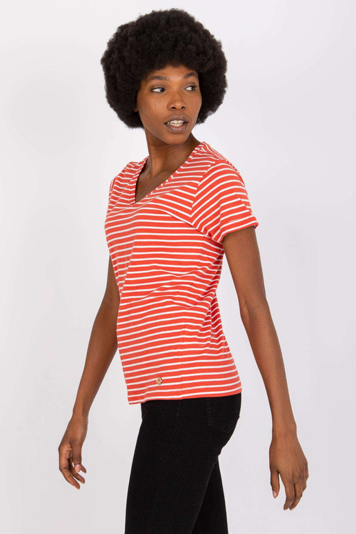 Oranžové dámské tričko z bavlny...